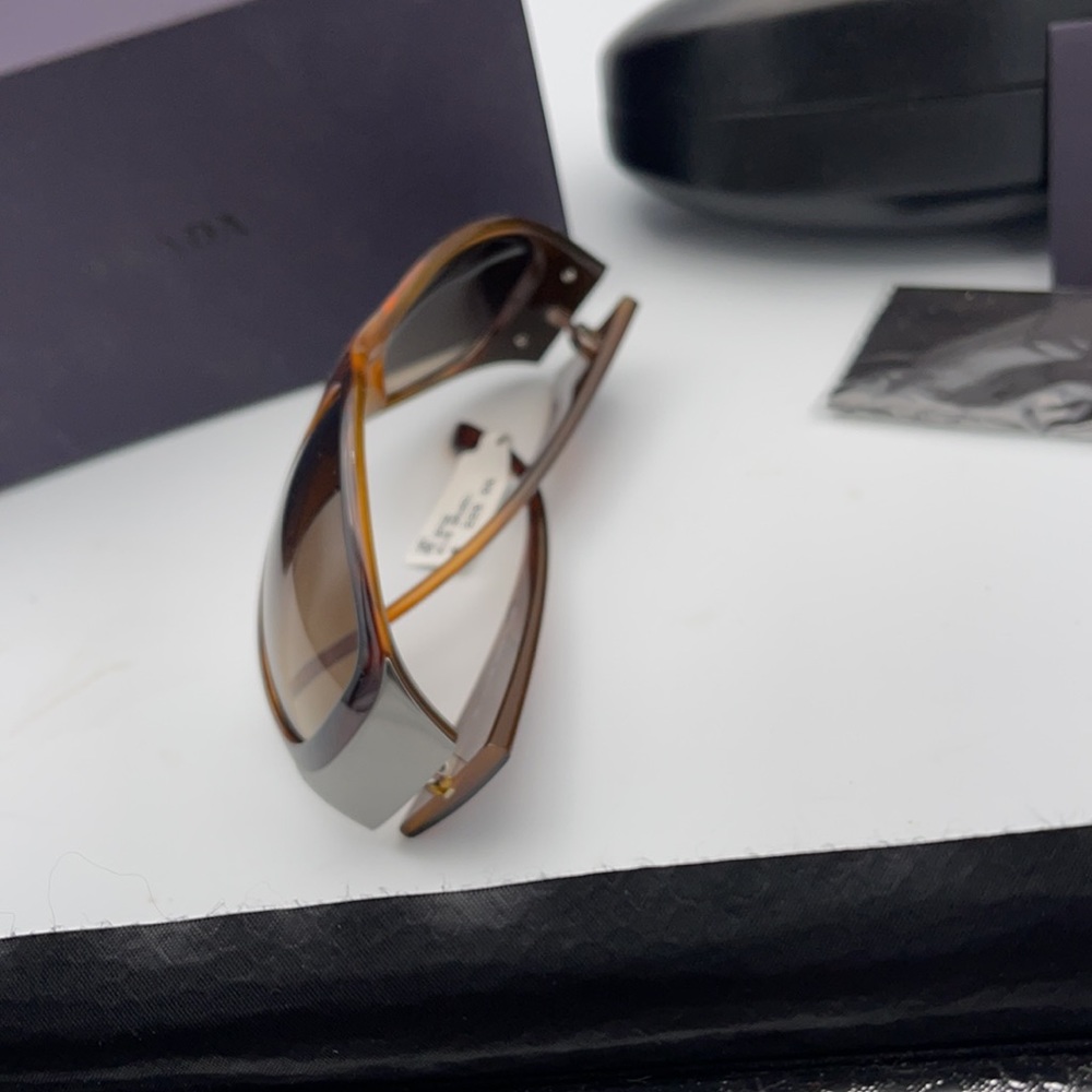 PRADA Tortoise Brown Sunglasses Case Box Card Cloth NEW - Picture 3 of 6